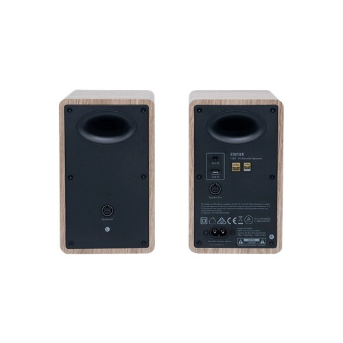 Edifier M60 2:0 Bluetooth White Compact Desktop Speaker (Classic OAK) - 3