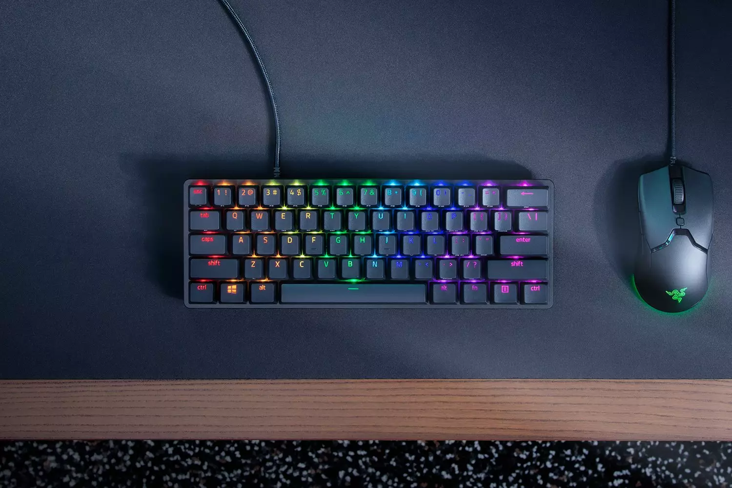 Razer Huntsman Mini Optical Gaming Keyboard (Clicky Purple Switch)-4