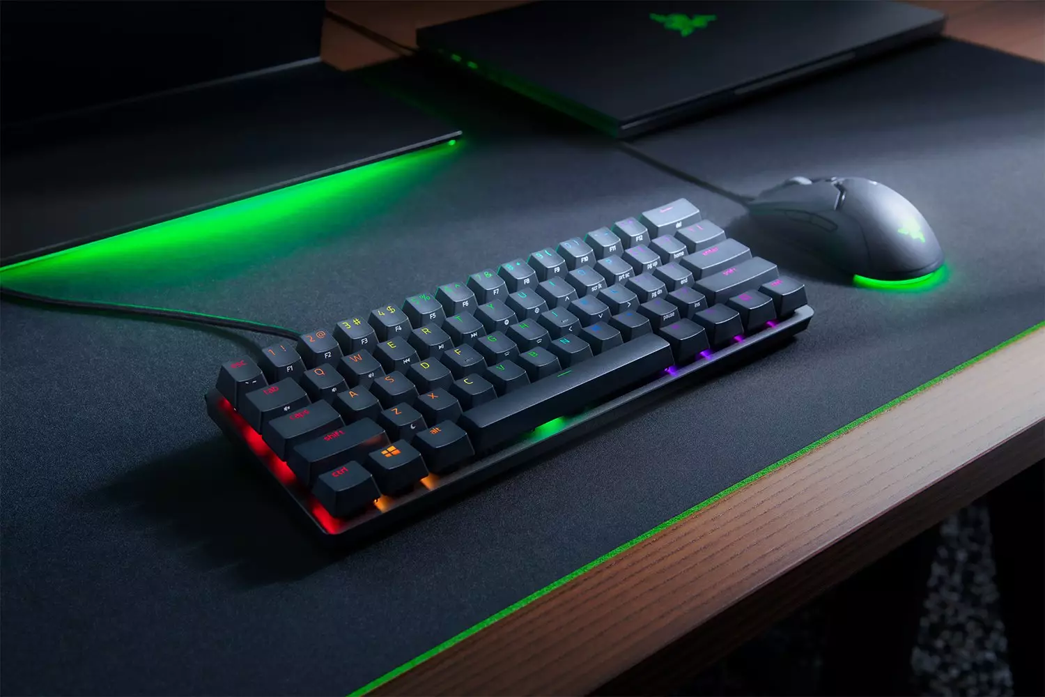 Razer Huntsman Mini Optical Gaming Keyboard (Clicky Purple Switch) - 5