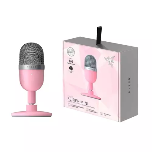 Razer Seiren Mini Streaming Microphone (Pink)-gallery-1