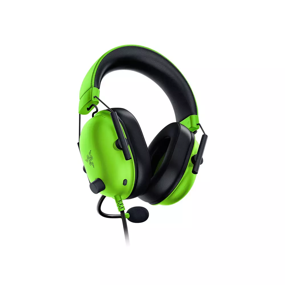 RAZER BLACKSHARK V2 X MULTI-PLATFORM WIRED ESPORTS HEADSET (GREEN)