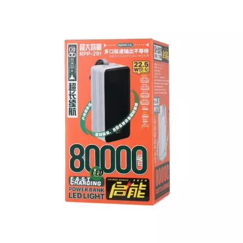Remax RPP-291 80000mah 20W + QC 22.5W Fast Charging Power Bank-gallery-2