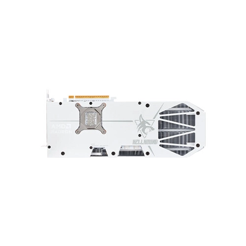 PowerColor Hellhound Spectral White AMD Radeon RX 9070 XT 16GB GDDR6 Graphics Card - 2
