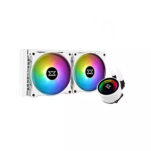 Xigmatek Aurora Arctic 240 ARGB 240mm All in One Liquid CPU Cooler (White)