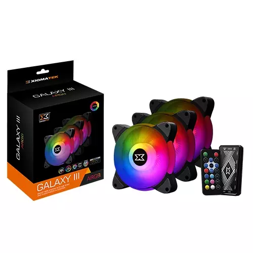 Xigmatek Galaxy III Essential 3 IN 1 PACK CASE COOLING FAN-1