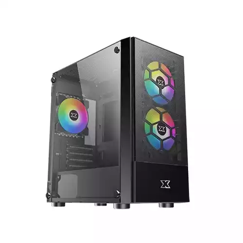 XIGMATEK OREO TEMPERED GLASS MINI TOWER CASE