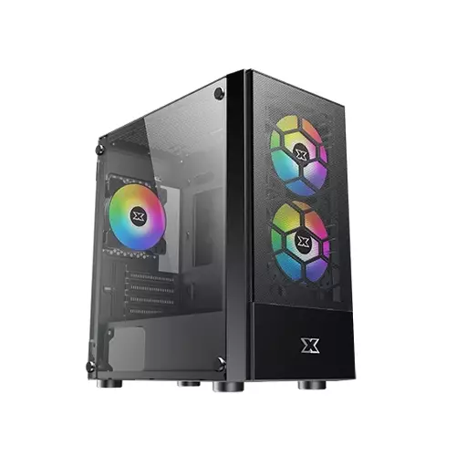 XIGMATEK OREO TEMPERED GLASS MINI TOWER CASE