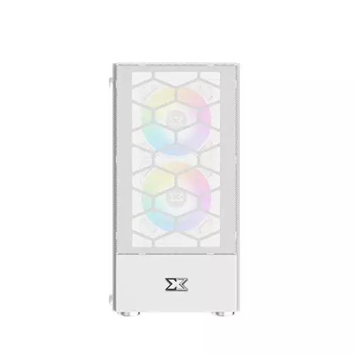 XIGMATEK OREO ARCTIC TEMPERED GLASS MINI TOWER CASE-1