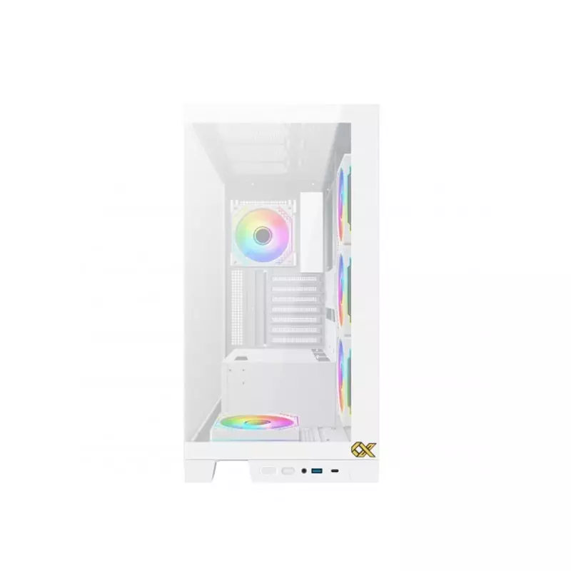 XIGMATEK ENDORPHIN ULTRA ARCTIC MID-TOWER ARGB GAMING CASE-gallery-1