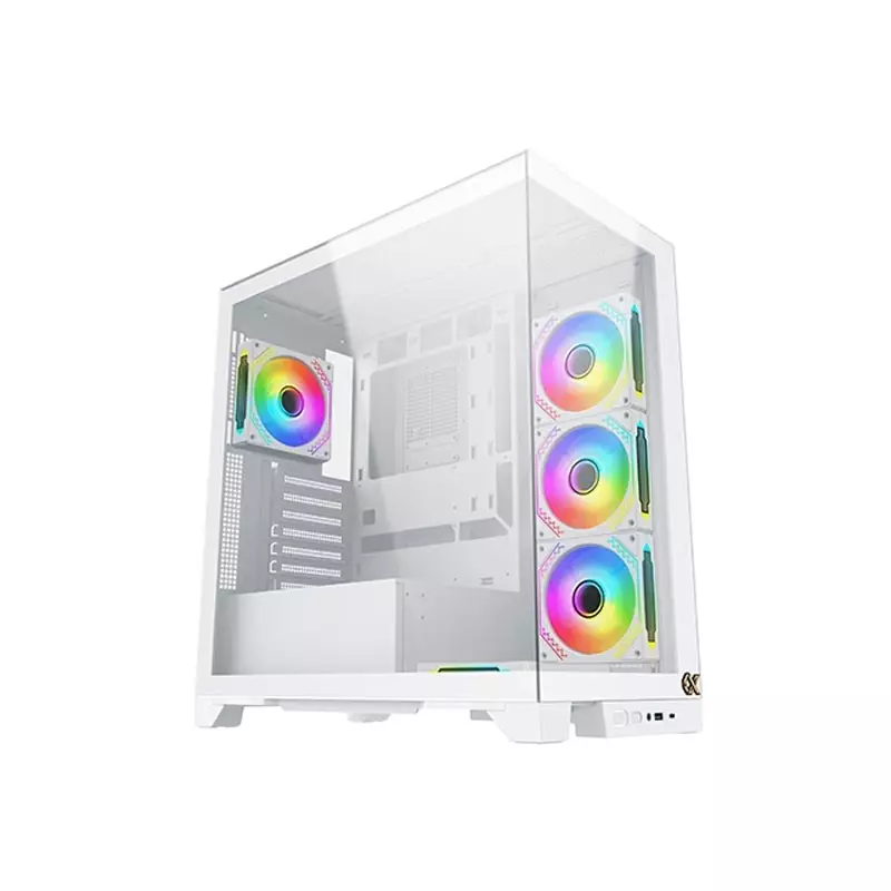 XIGMATEK ENDORPHIN ULTRA ARCTIC MID-TOWER ARGB GAMING CASE-gallery-2