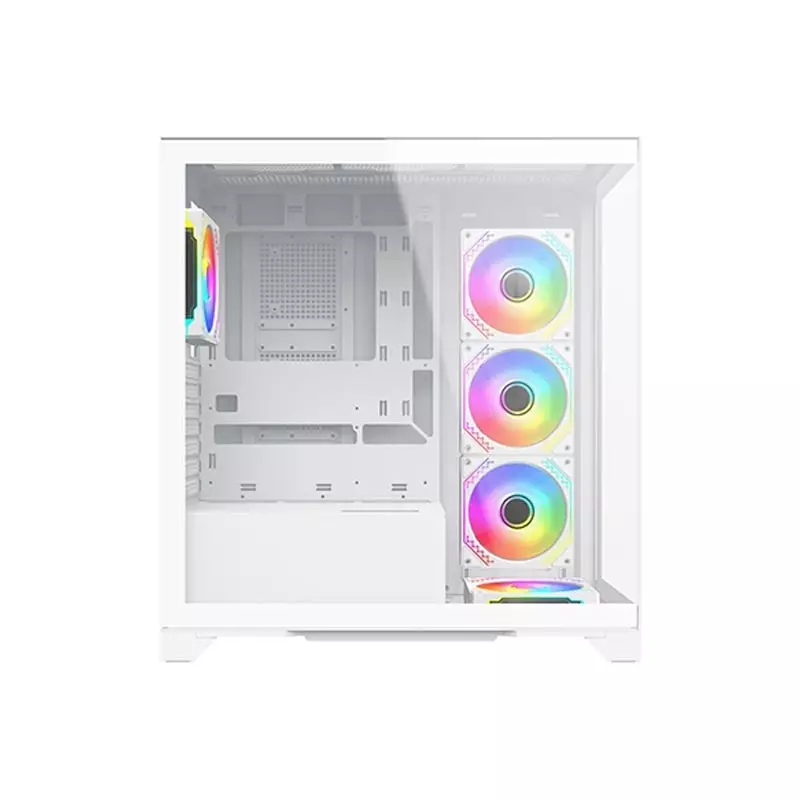 XIGMATEK ENDORPHIN ULTRA ARCTIC MID-TOWER ARGB GAMING CASE-gallery-3