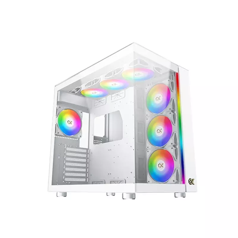 XIGMATEK AQUA ULTRA ARCTIC MID-TOWER ARGB EATX GAMING CASE