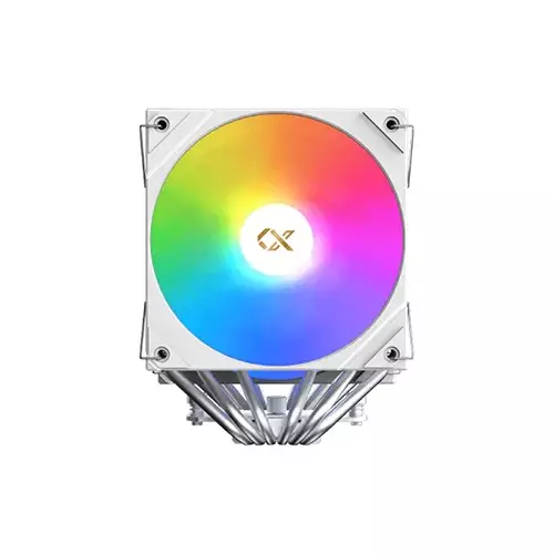 Xigmatek AK6 Dual Digital Arctic CPU Air Cooler (White)-1