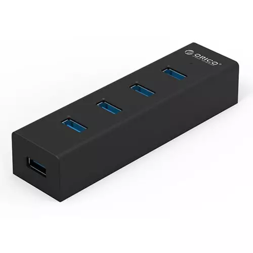 ORICO W5PH4-U3V1-BK 4 Port Ultra High Speed Micro B USB3.0 HUB