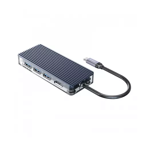 ORICO WB-6TS-GY-BP Type-C  6 in 1 HUB