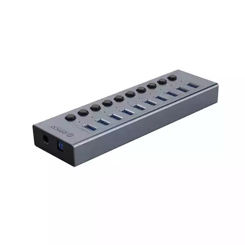 ORICO BT2U3-10AB 10-Port Hub With Individual Switches