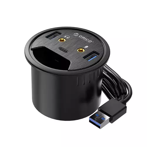 ORICO DESK-2U1C Desktop Power Grommet USB 3.0 HUB - 0