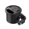 ORICO DESK-2U1C Desktop Power Grommet USB 3.0 HUB-1