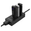 ORICO HR01-U3 USB3.0 Hub with Gigabit Ethernet Converter-1