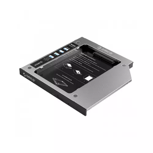 Orico M95SS Laptop Hard Drive Caddy for Optical Drive