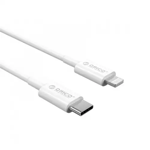 ORICO TYPE-C TO LIGHTNING WHITE CABLE
