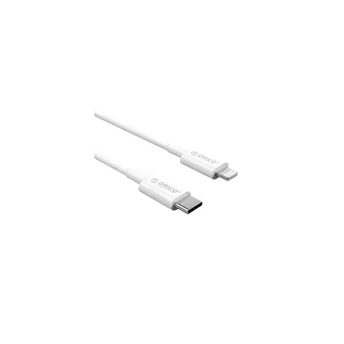 ORICO CL01-WH USB TYPE-C TO LIGHTNING 1 METER CABLE-gallery-1