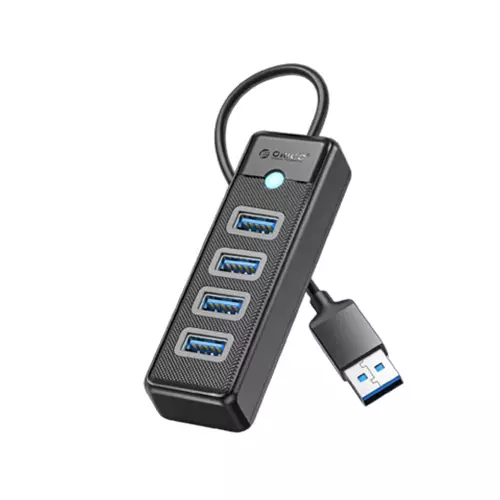 ORICO PW4U 4 PORT 3.0 USB HUB (BLACK)
