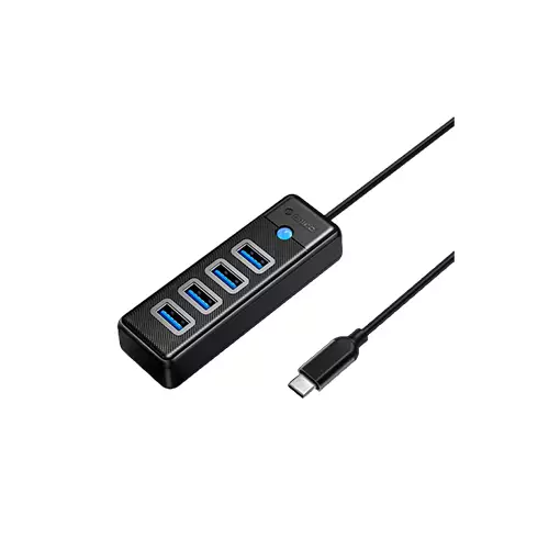 ORICO PW4U-C3 4 PORTS TYPE-C TO USB3.0 HUB (BLACK)-1