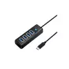 ORICO PW4U-C3 4 PORTS TYPE-C TO USB3.0 HUB (BLACK)-1