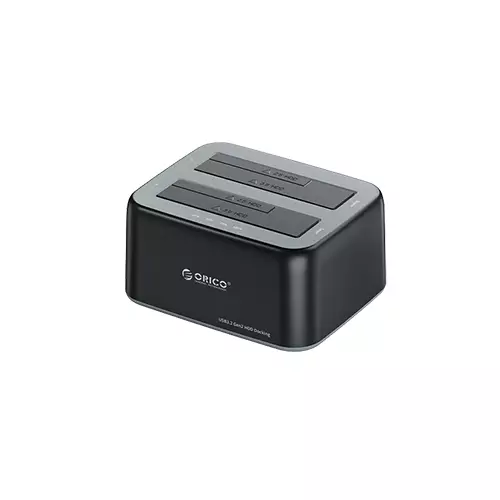 ORICO-6829C3 SATA HDD/SSD DUAL-BAY 2.5/3.5 INCH DOCKING STATION