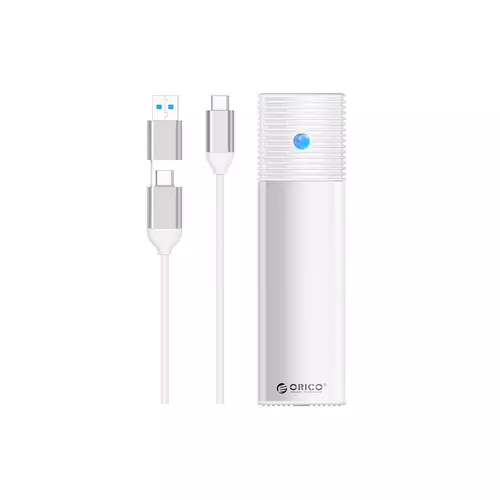 ORICO USB3.2 GEN2 TYPE-C M.2 NVME NGFF(SATA) DUAL PROTOCOL SSD ENCLOSURE (10GBPS) - 1