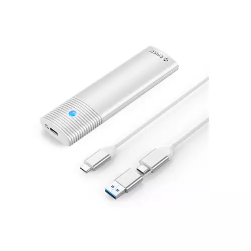 ORICO USB3.2 GEN2 TYPE-C M.2 NVME NGFF(SATA) DUAL PROTOCOL SSD ENCLOSURE (10GBPS) - 5