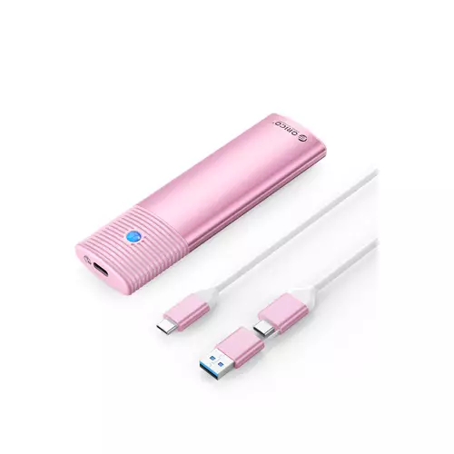 ORICO USB3.2 GEN2 TYPE-C M.2 NVME NGFF(SATA) DUAL PROTOCOL SSD ENCLOSURE (10GBPS) - 6