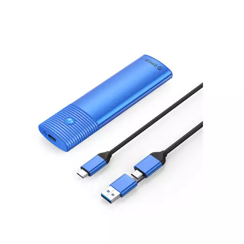 ORICO USB3.2 GEN2 TYPE-C M.2 NVME NGFF(SATA) DUAL PROTOCOL SSD ENCLOSURE (10GBPS) - 7