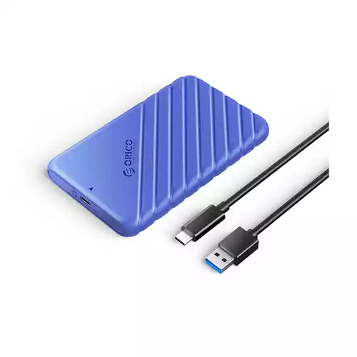 ORICO 25PW1-C3-BL-EP 2.5 INCH TYPE-C TO USB PORTABLE HARD DRIVE ENCLOSURE