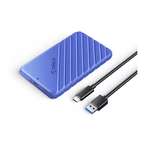ORICO 25PW1-C3-BL-EP 2.5 INCH TYPE-C TO USB PORTABLE HARD DRIVE ENCLOSURE