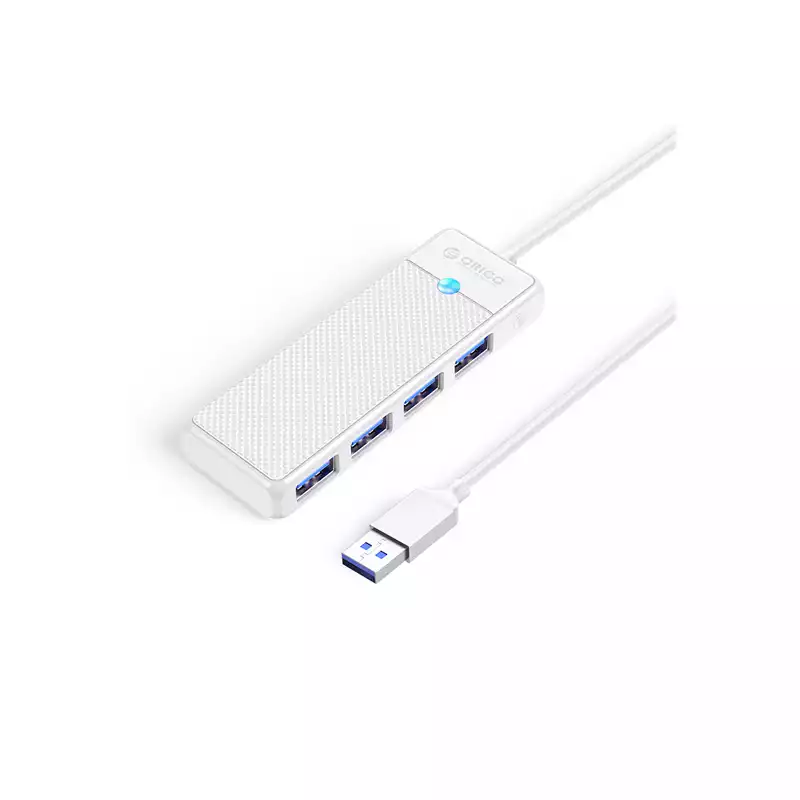 ORICO PAPW4A-U3 PW SERIES 4-PORT 3.0 USB HUB WHITE