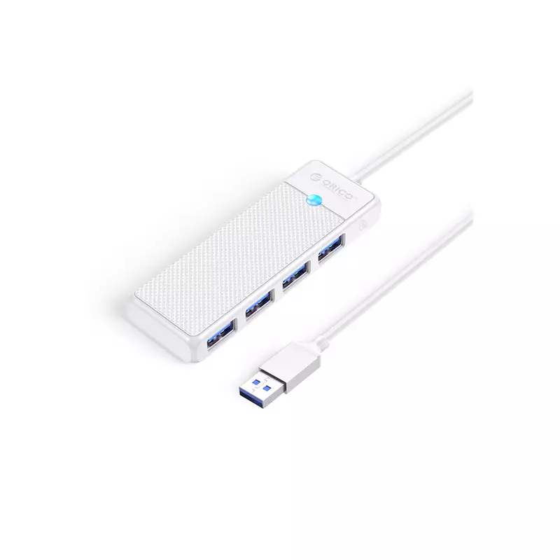 ORICO PAPW4A-U3 PW SERIES 4-PORT 3.0 USB HUB WHITE