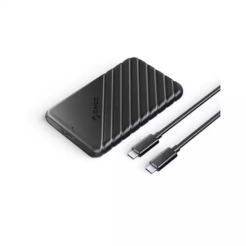 ORICO 25PW1C-C3 2.5 INCH USB3.1 GEN1 TYPE-C HARD DRIVE ENCLOSURE(TYPE-C TO TYPE-C CABLE)