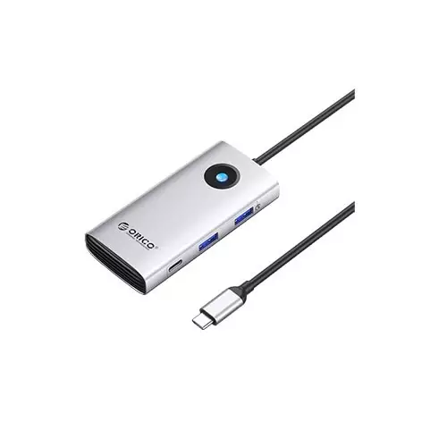 ORICO PW11-6PCR 6-IN-1 5GBPS TYPE-C MULTIFUNCTION DOCKING STATION HUB