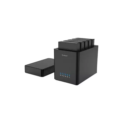 ORICO DS500U3 3.5 INCH 5 BAY USB3.0 HARD DRIVE ENCLOSURE BLACK - 2