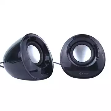 Kisonli A202  Dual 3W 3.5mm USB 2.0 Mini Computer Speaker