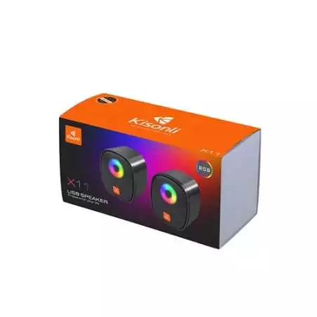 KISONLI X11 RGB USB 2.0 MINI PORTABLE SPEAKER-gallery-3