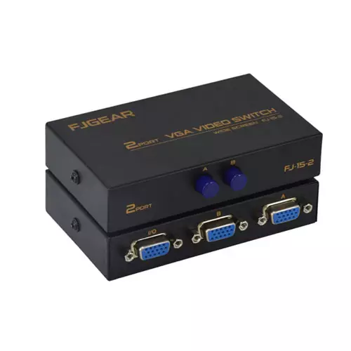 FJGEAR VGA SWITCH 2 PORT FJ-15/2CH