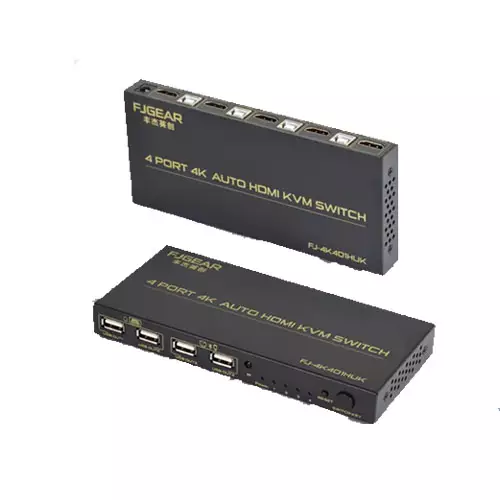 FJGEAR HS401 HDMI CONTROLER  REMOT 4 PORT Switch
