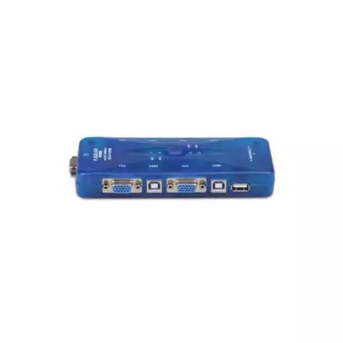 FJGEAR FJ-104UK-T KVM 4 PORT SWITCH