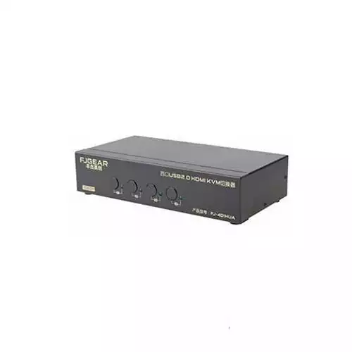 Fjgear  Fj-401ua Auto Kvm 4 Port  Switch