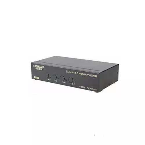 Fjgear  Fj-401ua Auto Kvm 4 Port  Switch
