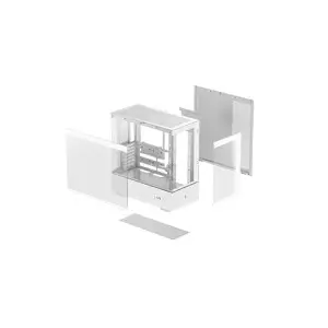 DeepCool CH690 DIGITAL WH Mid Tower ATX Desktop White Case-1