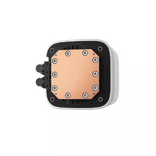 DeepCool LE240 WH V2 240mm ARGB Liquid CPU Cooler White - 3